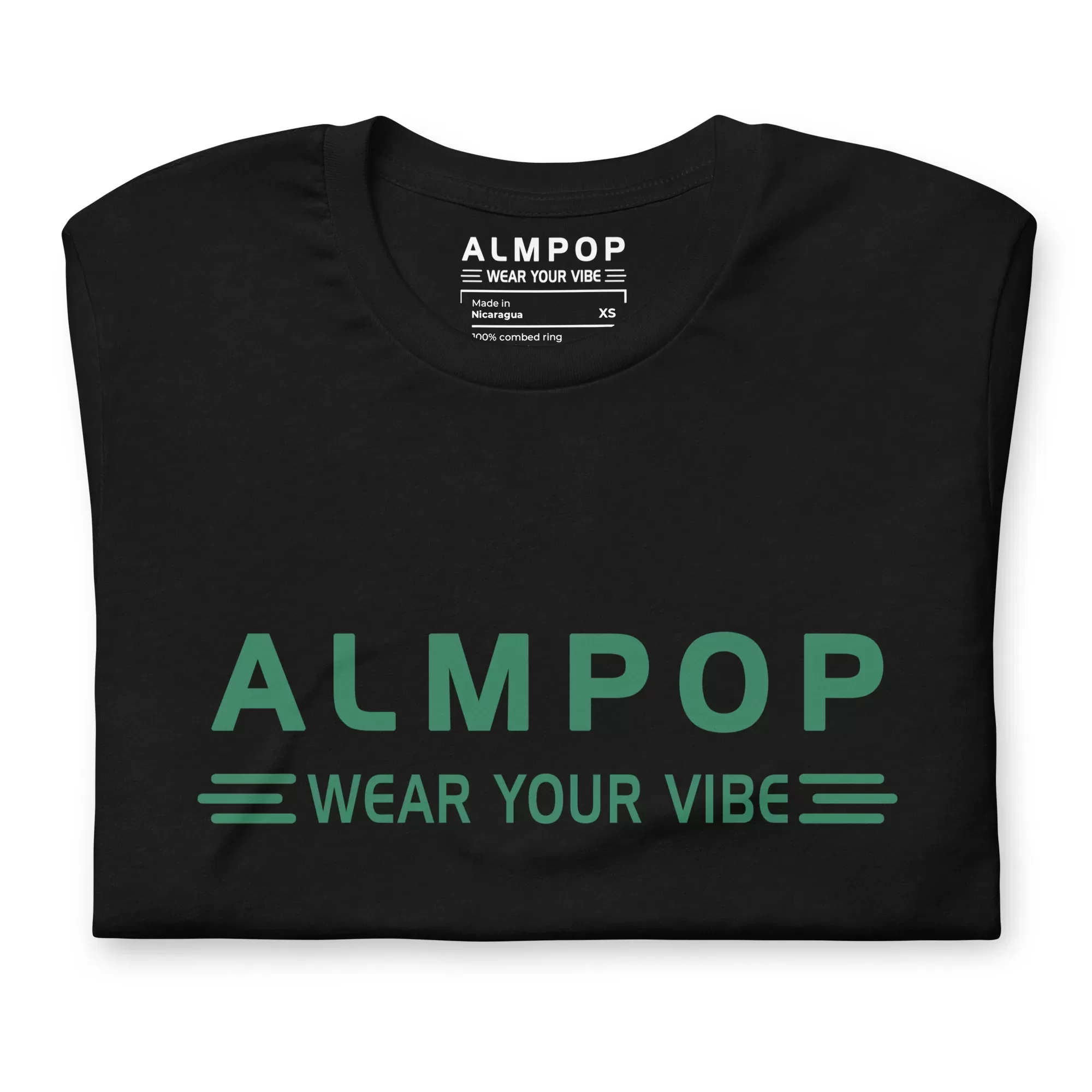 Wear Your Vibe Logo Graphic Tee - Image 2