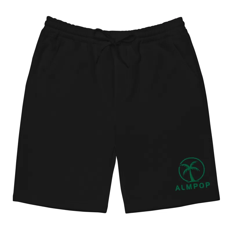 Men's logo fleece shorts – ALMPOP