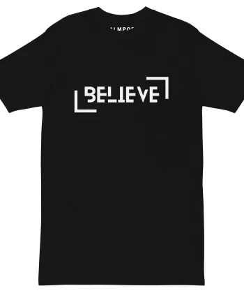 Believe heavyweight Graphic Tee