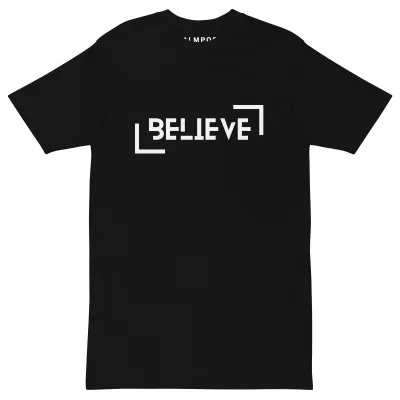 Believe heavyweight Graphic Tee